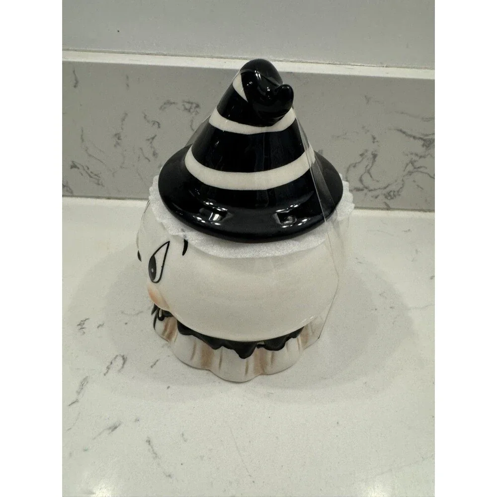 Johanna Parker Gus The Ghost Small Canister Witch Hat Candy Jar NEW